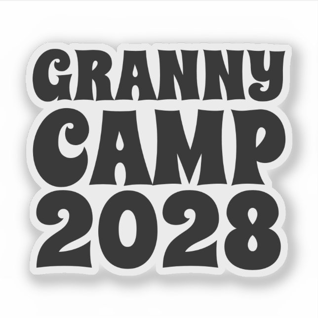 Retro Granny Camp Text (Front)