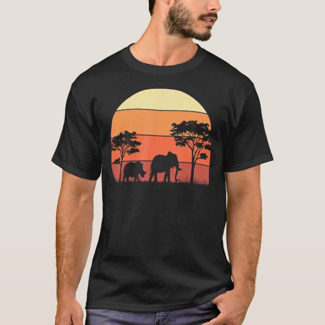 Retro Graphic Animal Keeper Zoo Keeper Animal Love T-Shirt (Front)