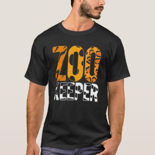 Retro Graphic Animal Keeper Zoo Keeper Animal  Zoo T-Shirt