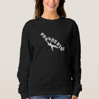 Retro Graphic Climbing Bouldering Rock Climber Mou Sweatshirt