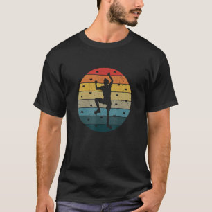 Retro Graphic Climbing Bouldering Rock Climber Mou T-Shirt