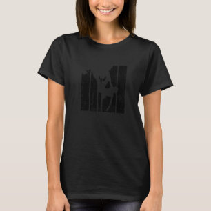 Retro Graphic Climbing Bouldering Rock Climber Mou T-Shirt