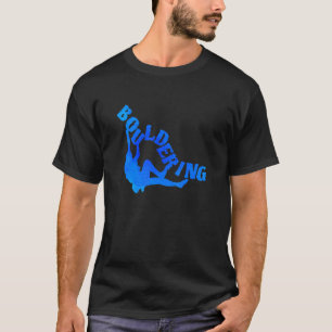 Retro Graphic Climbing Bouldering Rock Climber Mou T-Shirt