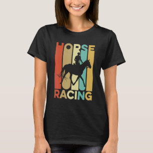 Retro Graphic Horse Lover Equestrian Rider Horses T-Shirt