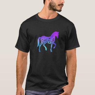 Retro Graphic Horse Lover Equestrian Rider Horses T-Shirt