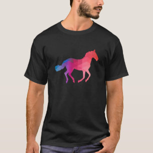 Retro Graphic Horse Lover Equestrian Rider Horses T-Shirt
