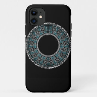 Retro Greek Disc iPhone 11 Case