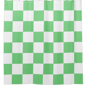 Retro Green Chessboard Chequerboard Tile Y2K 