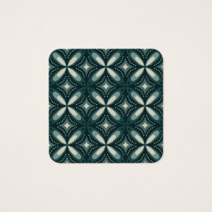 retro green shapes