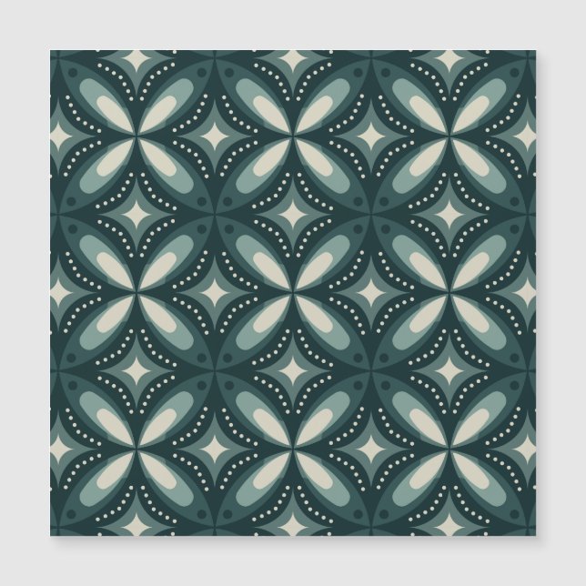 retro green shapes (Front)