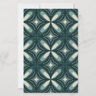 retro green shapes