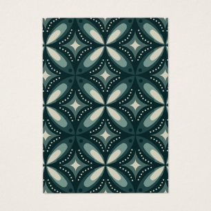 retro green shapes