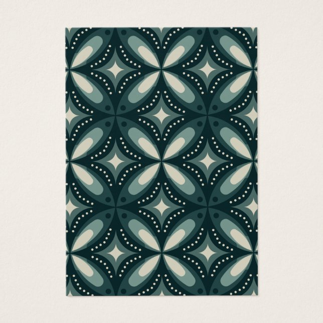 retro green shapes (Front)
