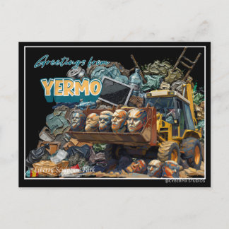 Retro Greetings From Yermo 2 Postcard