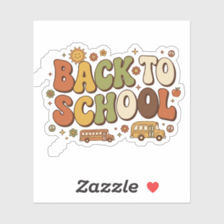 Retro Groovy Back to School Design