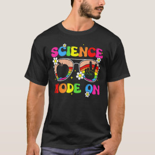 Retro Groovy Back To School Science Mode On Men Wo T-Shirt