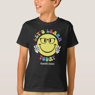 Retro groovy Back to school T-Shirt