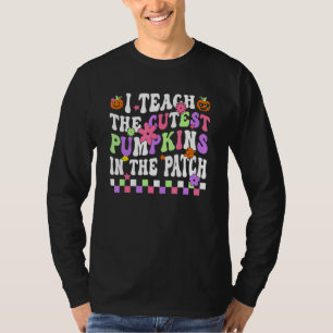 Retro Groovy Coolest Pumpkin In The Patch Hallowee T-Shirt