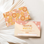 Retro groovy diaper raffle ticket enclosure card<br><div class="desc">Retro groovy diaper raffle ticket enclosure card
Matching items available.</div>