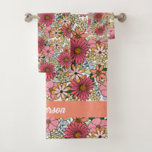 Retro Groovy Floral Daisy Boho