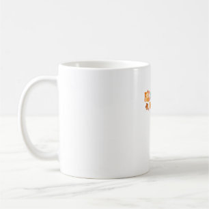 Retro Groovy Friendsgiving Squad Team Turkey Thank Coffee Mug