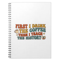 Retro Groovy funny history teachers gift