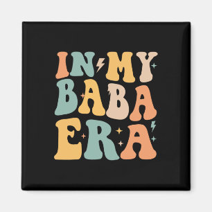 Retro Groovy In My Era Father&#; s Day Magnet