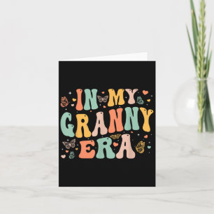 Retro Groovy In My Granny Era Mother's Day Women Card