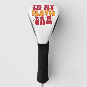Retro Groovy In My Travis Era  Golf Head Cover