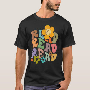 Retro Groovy It's A Good Day To Read A Book 1 T-Shirt