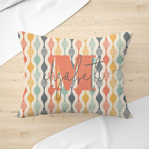 Retro Groovy Pattern Pillowcase