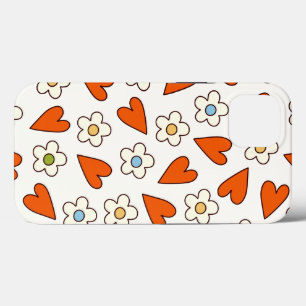 Retro Groovy Patterns 70s-60s-80s iPhone 13 Case