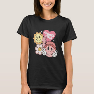 Retro Groovy Summer Vibes For Women Men Kids Summe T-Shirt