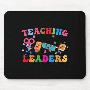 Retro Groovy Teaching Future Leaders Back To Schoo Mouse Pad