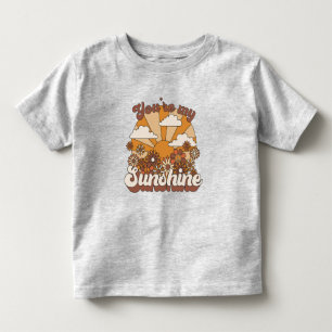 Retro Groovy   You're my Sunshine Toddler T-shirt
