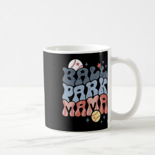 Retro Grovyy Sell And Softll Mom Llpark Mama  Coffee Mug