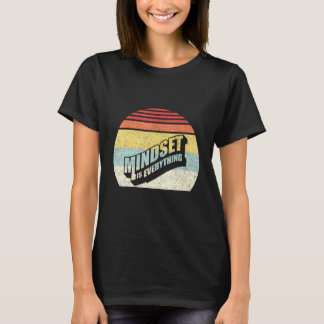 Retro Growth Mindset Entrepreneur Teacher Fitness  T-Shirt