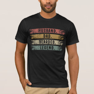 Retro Grunge Best Dad Ever  T-Shirt