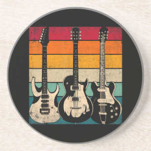 Retro Guitar  Coaster