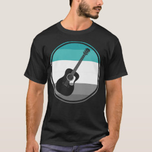 Retro Guitar for Musicians Men Women Teacher Music T-Shirt