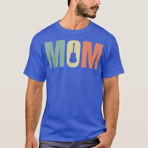 Retro Guitar MomVintage Guitar Playing Women 2654 T-Shirt
