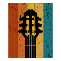 Retro guitar Vintage guitar