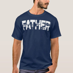 Retro Guitarist Father Father Guitar Fathers Day M T-Shirt