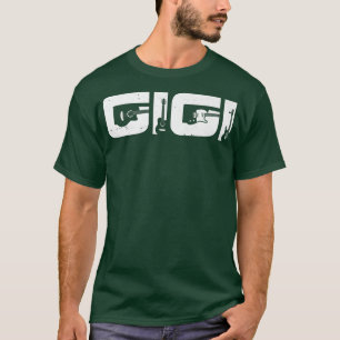 Retro Guitarist Mother Gigi Guitar Mothers Day Mus T-Shirt