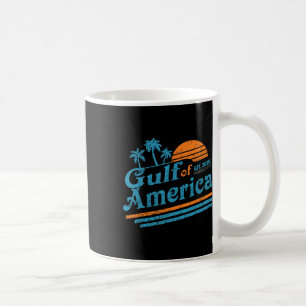 Retro Gulf Of Us America 2025 American Flag Gulf M Coffee Mug