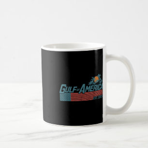 Retro Gulf Of Usa America Est 2025 American Flag G Coffee Mug