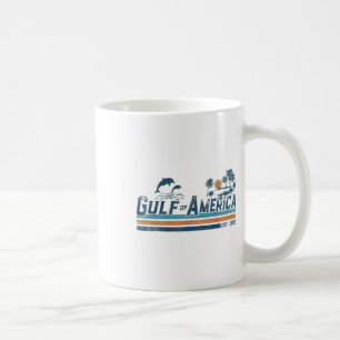 Retro Gulf Of Usa America Est 2025 American Flag G Coffee Mug