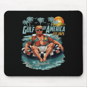 Retro Gulf Of Usa America Est 2025 American Gulf U Mouse Pad