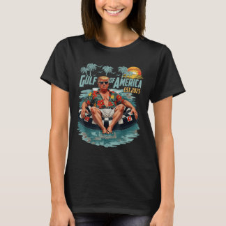 Retro Gulf Of Usa America Est 2025 American Gulf U T-Shirt