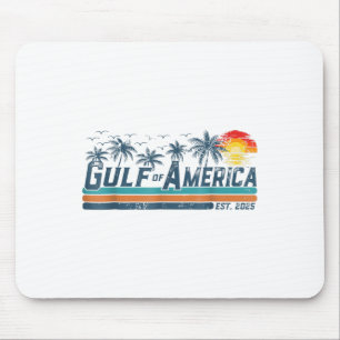 Retro Gulf Of Usa America Est 2025 Gulf Mexico For Mouse Pad